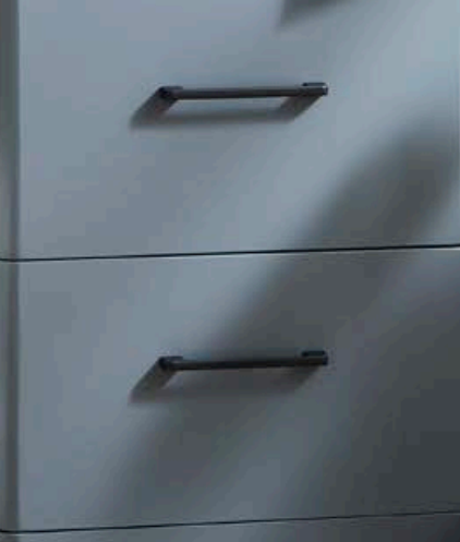 Kartell K-VIT Options 24 Handle Black (x2 Screw's Per Handle) (HAN097-BL)