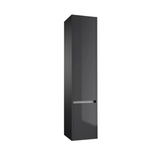 Kartell K-VIT City Wall Mounted Tall Unit - Storm Grey Gloss (FUR725CI)