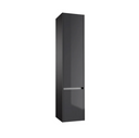 Kartell K-VIT City Wall Mounted Tall Unit - Storm Grey Gloss