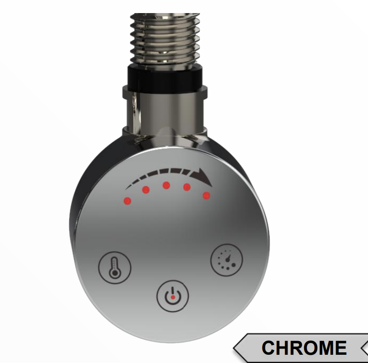 Kartell K-VIT Dual Fuel Thermostatic Heating Element – Chrome (300W or 600W), photo 3