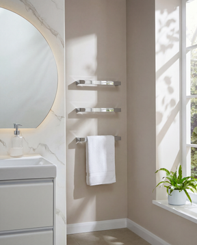 Kartell K-VIT Singola 12V chrome electric towel rail