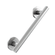 AKW 1200 Series Straight Stainless Steel Grab Rail – Satin or Matt Black, Choice of Length