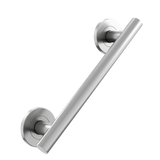AKW 1200 Series Straight Stainless Steel Grab Rail – Satin or Matt Black, Choice of Length
