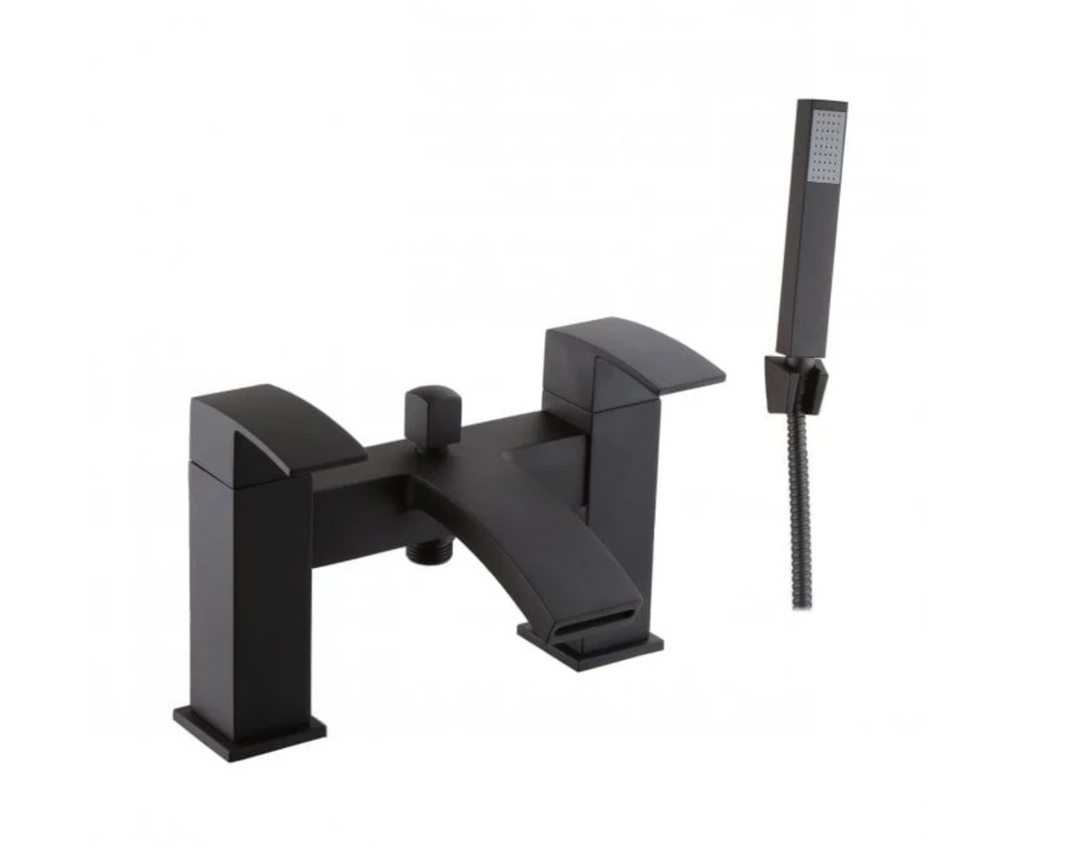 Kartell K-VIT Fiuto Nero Bath Shower Mixer – Matt Black (TAP008FIJ)