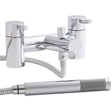 Kartell K-VIT Plan Bath Shower Mixer Chrome (TAP012PL)