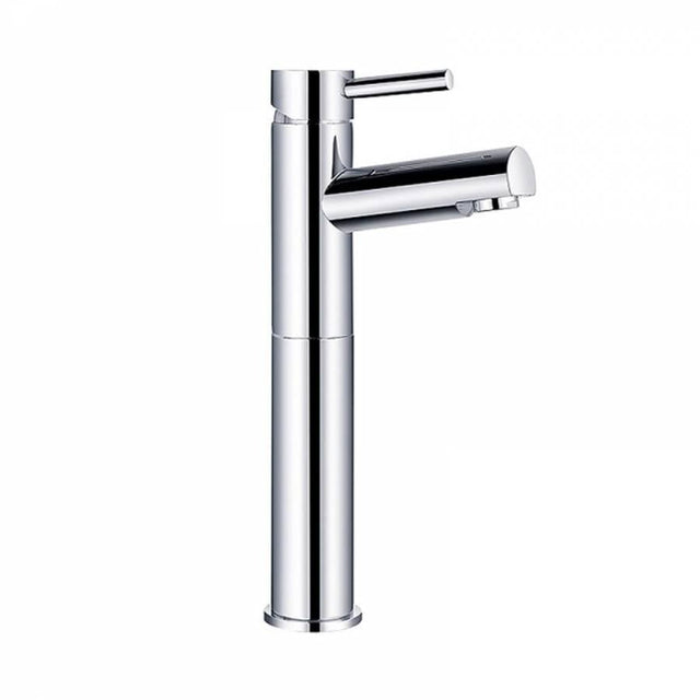 Kartell K-VIT Plan Hi-Rise Mono Basin Mixer – Chrome (TAP014PL)