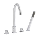 Kartell K-VIT Plan 4 Hole Bath Shower Mixer Tap Chrome (TAP018PL)