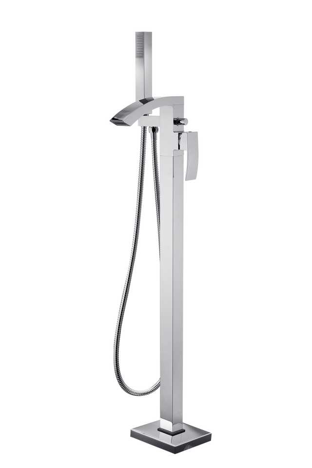 Kartell K-VIT Flair Freestanding Bath Shower Mixer – Chrome (TAP120FL)