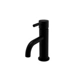 Kartell K-VIT Nero Round Mono Basin Mixer with Click Waste – Matt Black (TAP411NR)