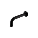 Kartell K-VIT Nero Round Wall Mounted Bath Spout – Matt Black (TAP416NR)