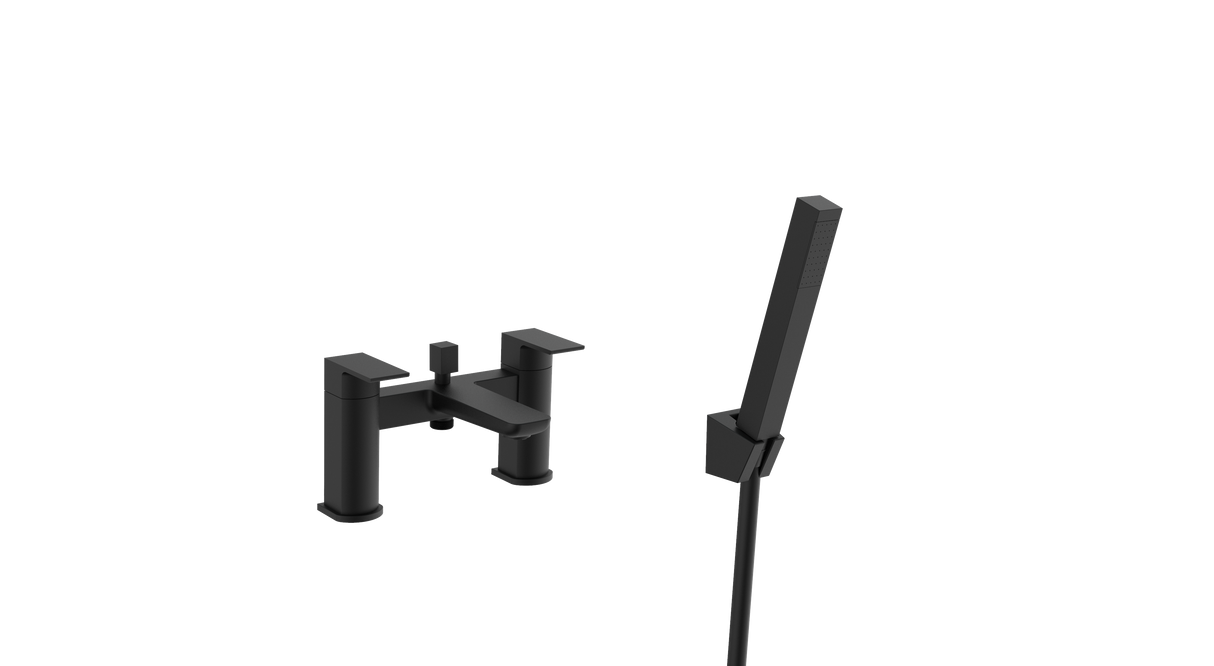 Kartell K-VIT Kolt Bath Shower Mixer Matt Black (TAP315KBL)