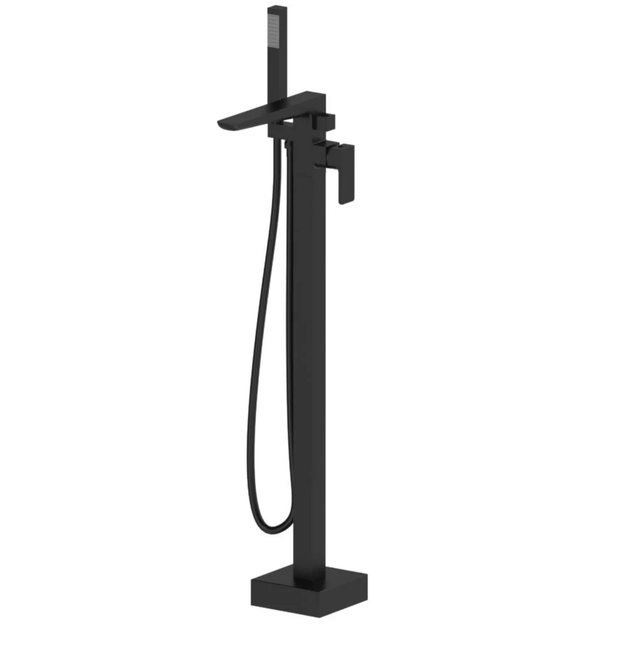 Kartell K-VIT Kolt Freestanding Bath Shower Mixer – Matt Black (TAP317KBL)