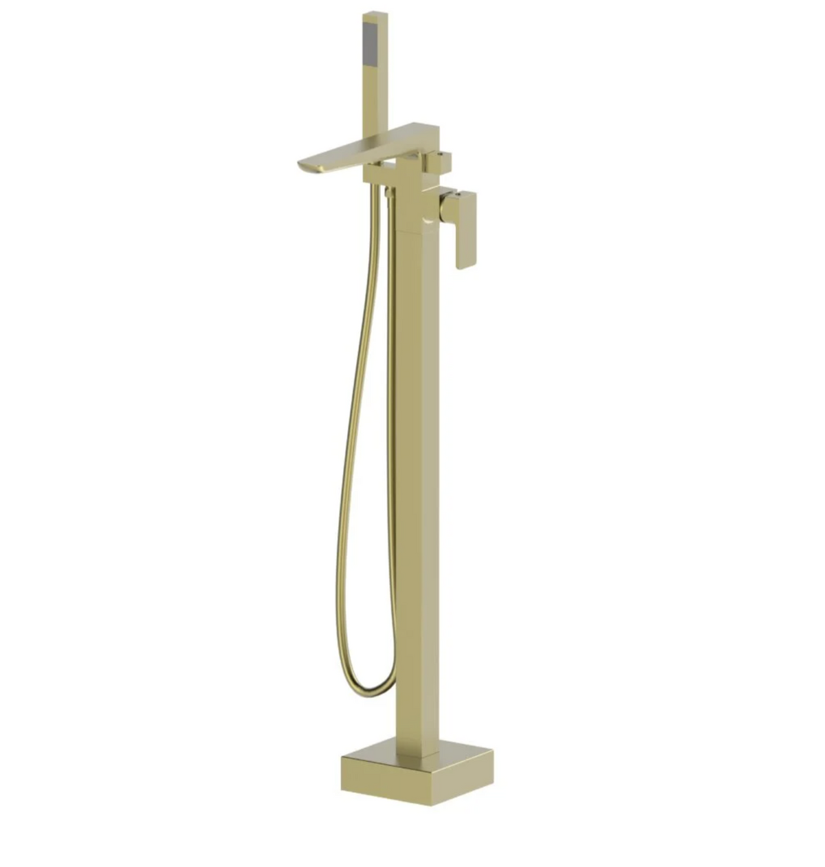 Kartell K-VIT Kolt Freestanding Bath Shower Mixer – Brushed Brass (TAP327KBB)