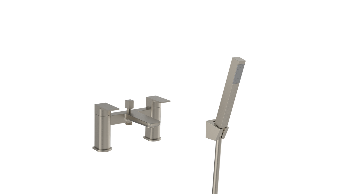 Kartell K-VIT Kolt Bath Shower Mixer Brushed Nickel (TAP335KBN)