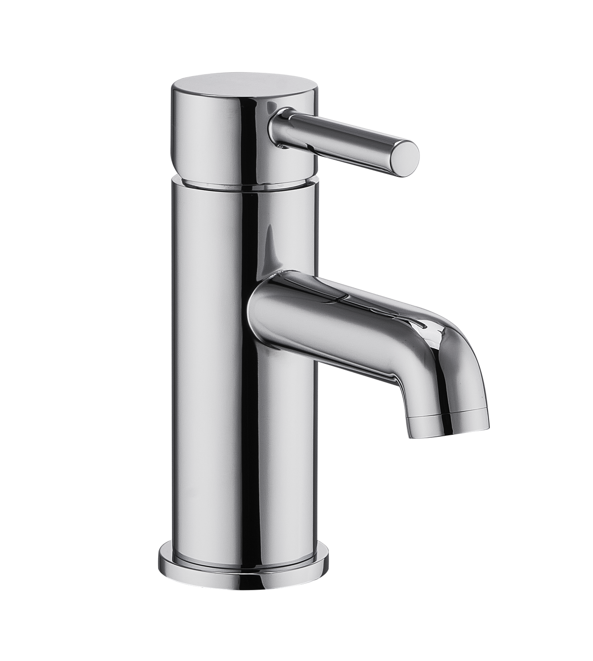 Kartell K-VIT Kore mono basin mixer with click waste in polished chrome