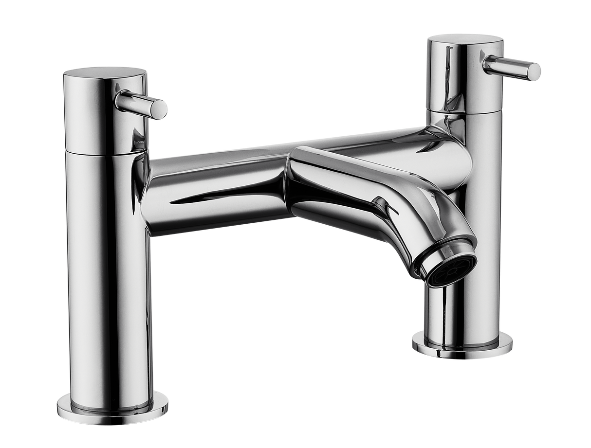 Kartell K-VIT Kore bath filler in polished chrome