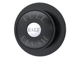 Nuie Traditional Dual Flush Push Button – Chrome, Black or Brushed Brass, photo 2