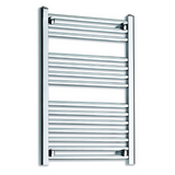 Kartell K-VIT K-Rail 25mm Straight Heated Towel Rail in Chrome