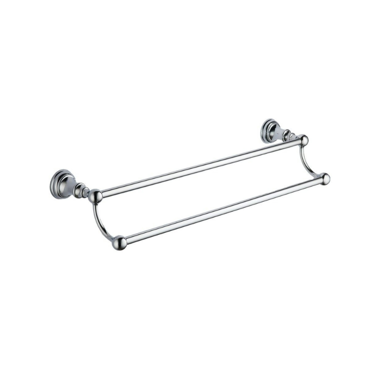 Kartell K-VIT Astley Double Towel Bar – Chrome (ACC141)