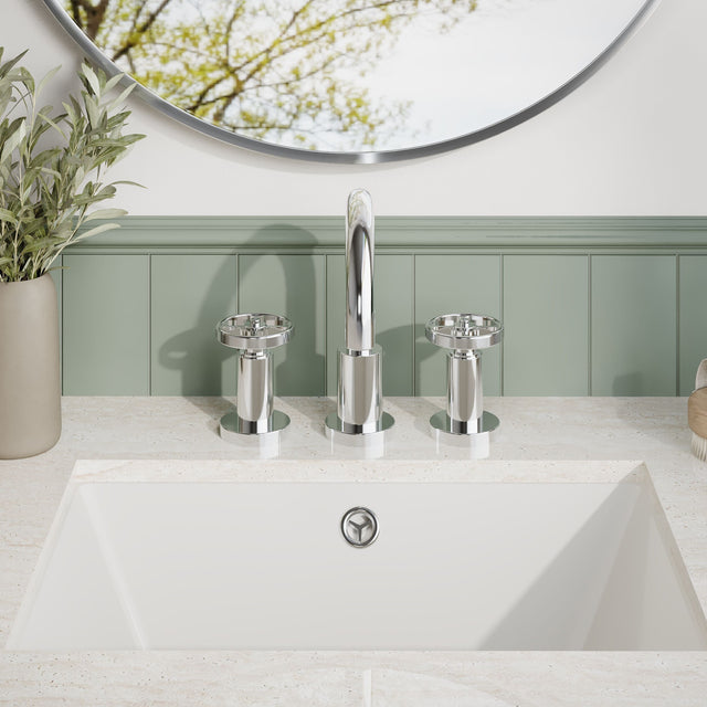 Nuie Revolution 3 Tap Hole Basin Mixer With Pop Up Waste – Chrome
