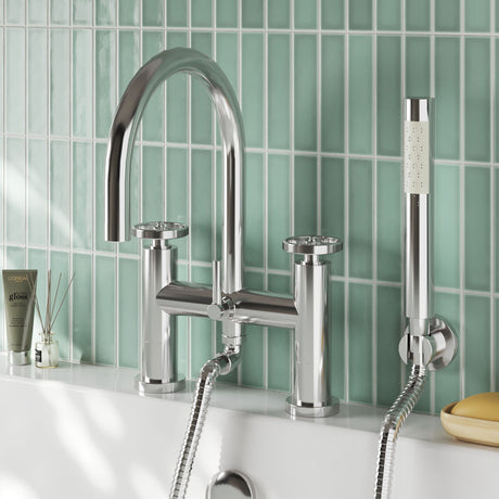 Nuie Revolution Bath Shower Mixer – Chrome