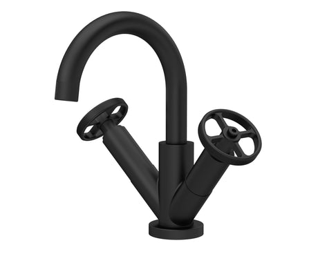 Nuie Revolution Mono Basin Mixer With Push Button Waste – Chrome, Matt Black or Brushed Brass, photo 3
