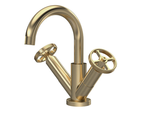 Nuie Revolution Mono Basin Mixer With Push Button Waste – Chrome, Matt Black or Brushed Brass, photo 4