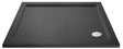 Nuie Slate Grey Slimline Rectangular Shower Tray, photo 2