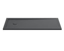 Nuie 1700 x 700mm Slate Grey Slimline Bath Replacement Shower Tray – Grey Slate