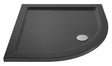 Nuie Slate Grey Slimline Quadrant Shower Tray – 700mm, 760mm, 800mm, 900mm & 1000mm, photo 2