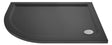 Nuie Slate Grey Slimline Offset Quadrant Shower Tray – 900 x 760mm, 900 x 800mm, 1000 x 800mm, 1000 x 900mm, 1200 x 800mm & 1200 x 900mm, photo 2