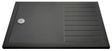 Nuie Slate Grey Slimline Rectangular Walk In Shower Tray – 1400 x 800mm, 1400 x 900mm & 1600 x 800mm, photo 2