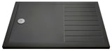 Nuie Slate Grey Slimline Rectangular Walk In Shower Tray – 1400 x 800mm, 1400 x 900mm & 1600 x 800mm, photo 2