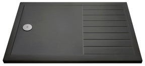 Nuie Slate Grey Slimline Rectangular Walk In Shower Tray – 1400 x 800mm, 1400 x 900mm & 1600 x 800mm, photo 2