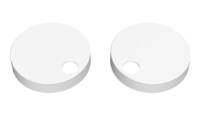 Nuie Toilet Seat Cover Caps – Matt White