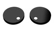 Nuie Toilet Seat Cover Caps – Matt Black