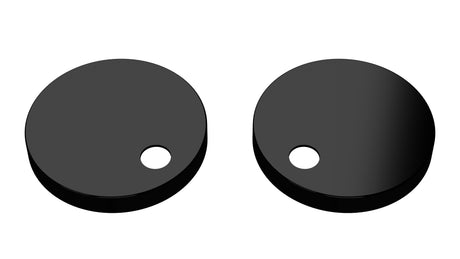 Nuie Toilet Seat Cover Caps – Matt Black