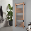 Kartell K-VIT Toro brushed bronze electric towel rail