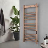 Kartell K-VIT Toro brushed bronze electric towel rail