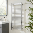 Kartell K-VIT Toro chrome electric towel rail