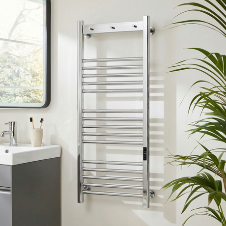 Kartell K-VIT Toro chrome electric towel rail