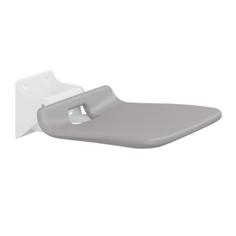 Pressalit VALUE IV Shower Seat, Fixed Height Anthracite (R1620000112)