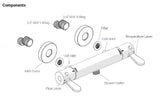 AKW Arka Thermostatic Mixer Valve With Standard Kit (25420)