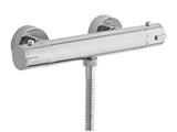 Nuie Minimalist Thermostatic Bar Shower Valve – Chrome, photo 2