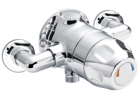 Nuie Commercial Exposed Shower Valve – Chrome, photo 2