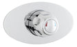 Nuie Commercial Thermostatic Shower Valve – Chrome, photo 2