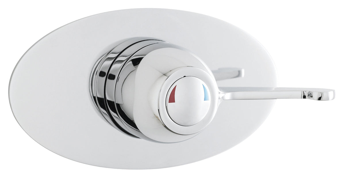 Nuie Commercial Thermostatic Shower Valve – Chrome, photo 2