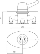 Nuie Commercial Thermostatic Shower Valve – Chrome, photo 3