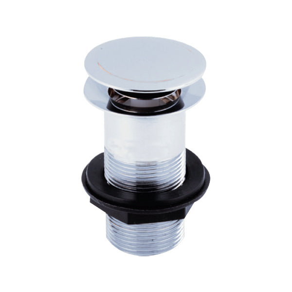 Kartell K-VIT Click Basin Waste Unslotted – Chrome (WAS002)