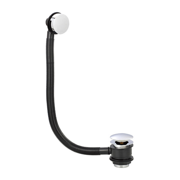 Kartell K-VIT Easy Clean Click Bath Waste & Overflow – Chrome (WAS012)